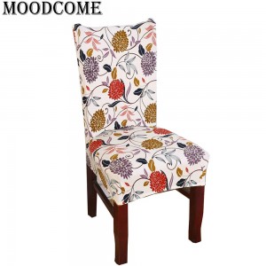 Decoración del hogar comedor silla cubre al por mayor barato primavera flor estiramiento silla cubre spandex comedor silla cubre ali-61768052